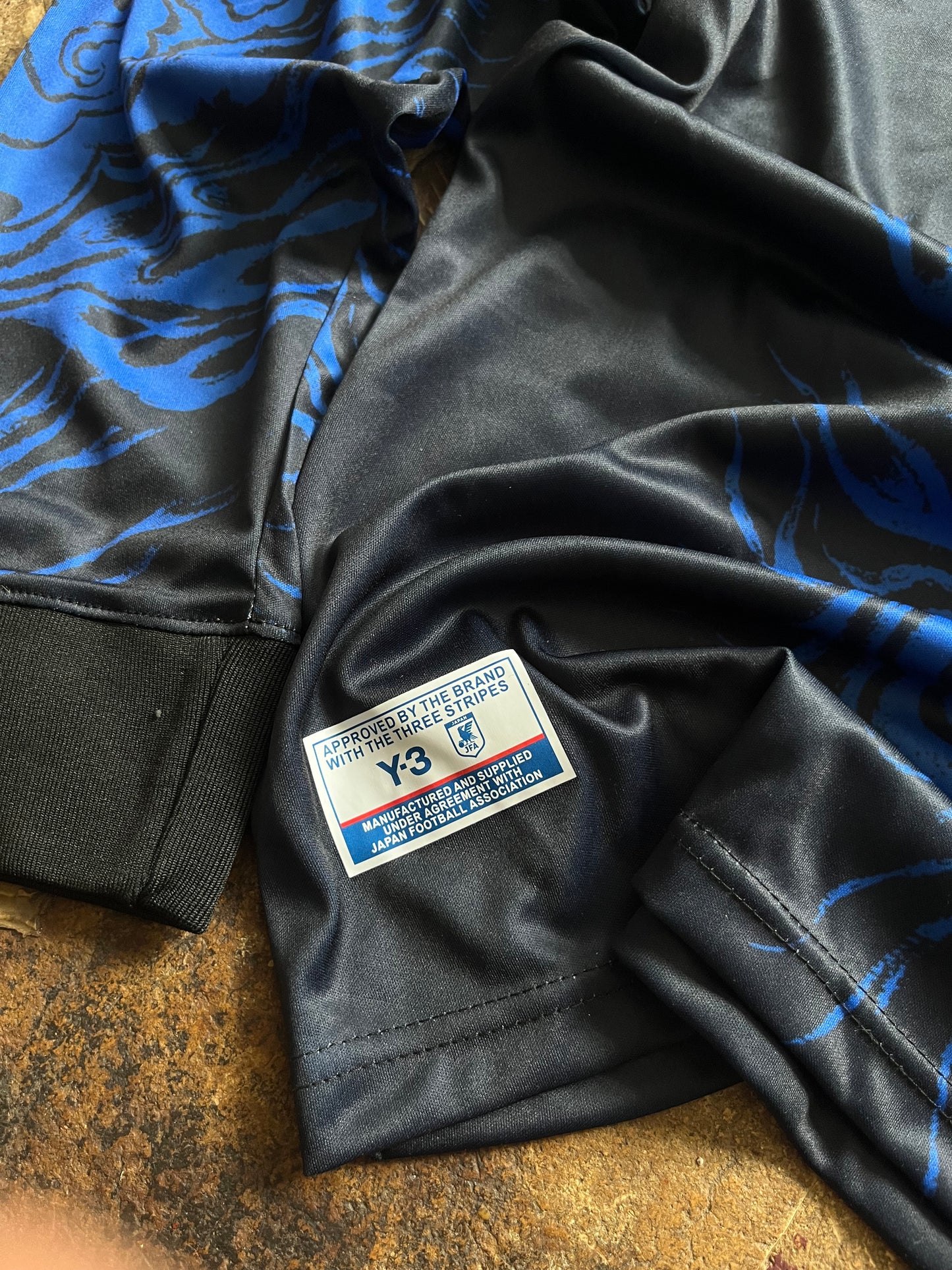 Adidas Y-3 Japan Flames RARE Football Jersey Longsleeve