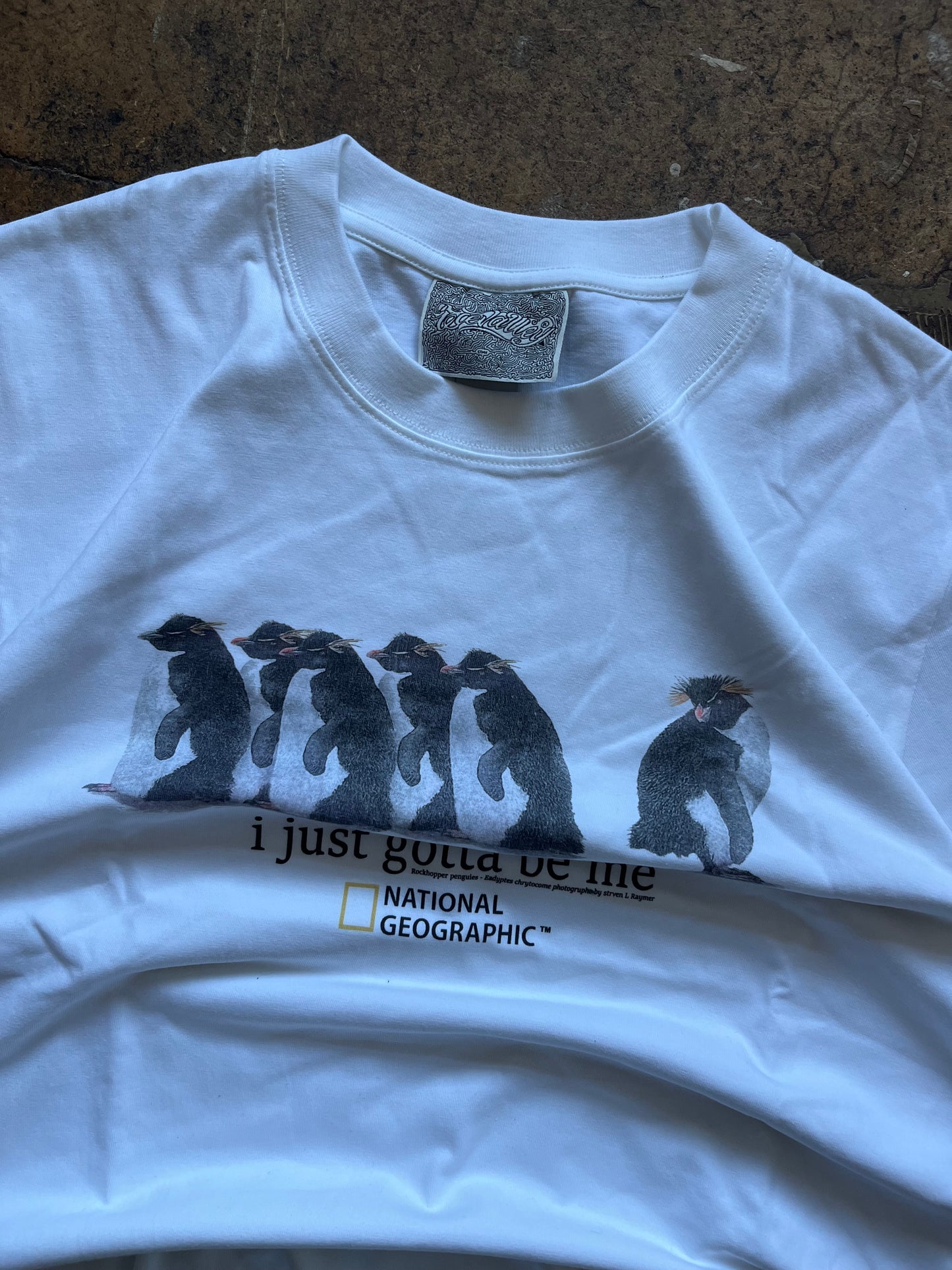 National Graphic „I just gotta be me“ retro T- shirt