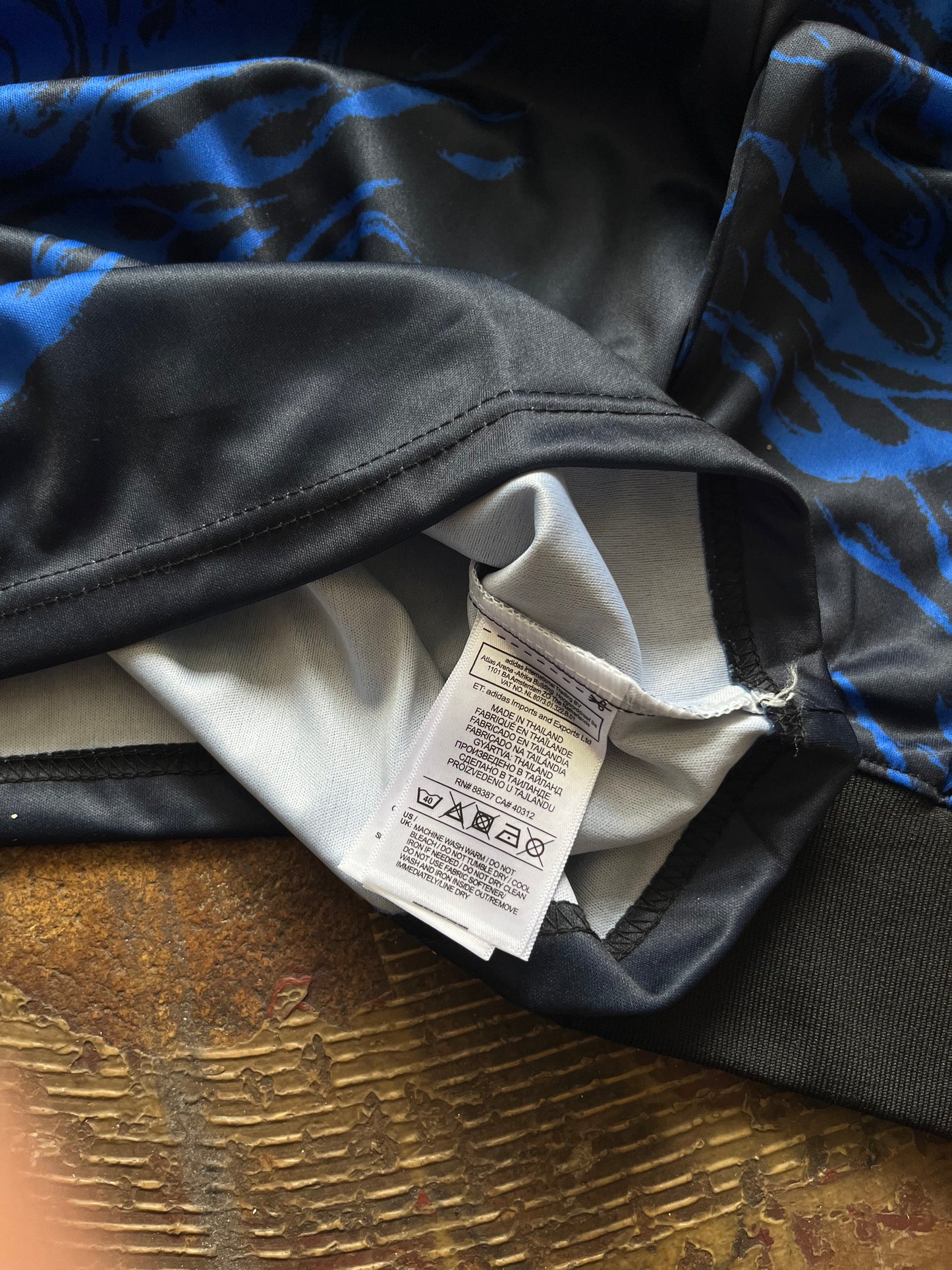 Adidas Y-3 Japan Flames RARE Football Jersey Longsleeve