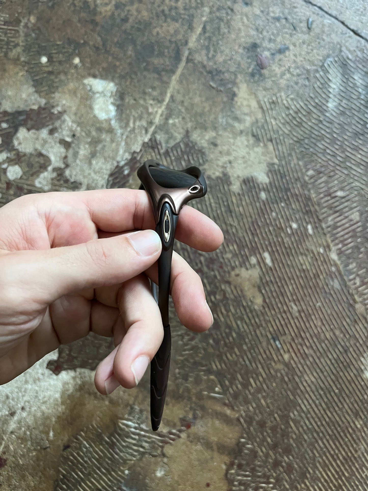 Vintage Oakley Splice Sunglasses Shades Black