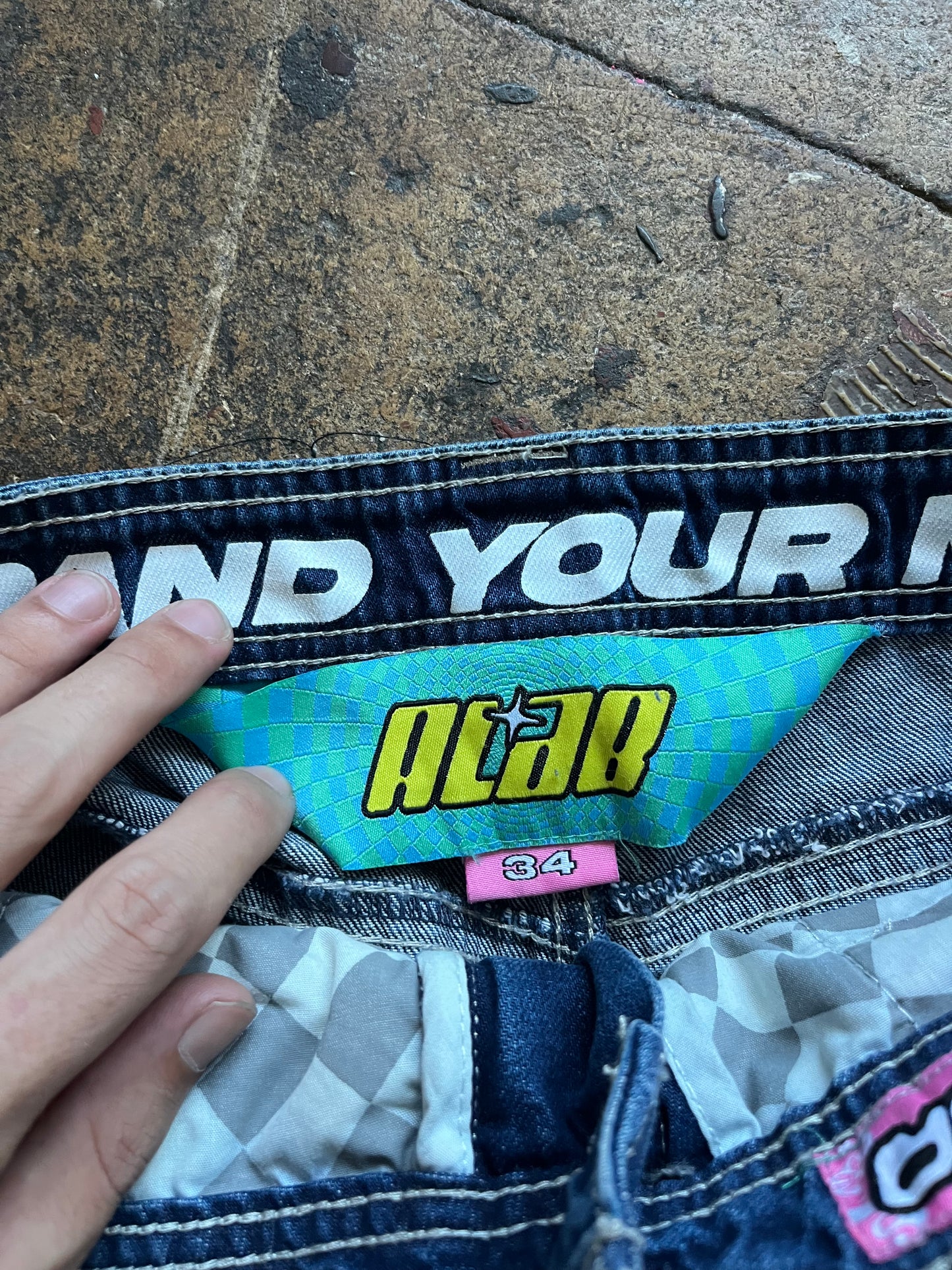 Alab retro denim jorts