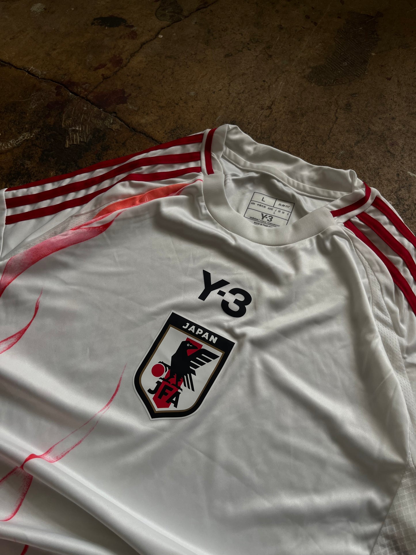 Adidas Y-3 Japan Rare Flames Football Jersey trikot
