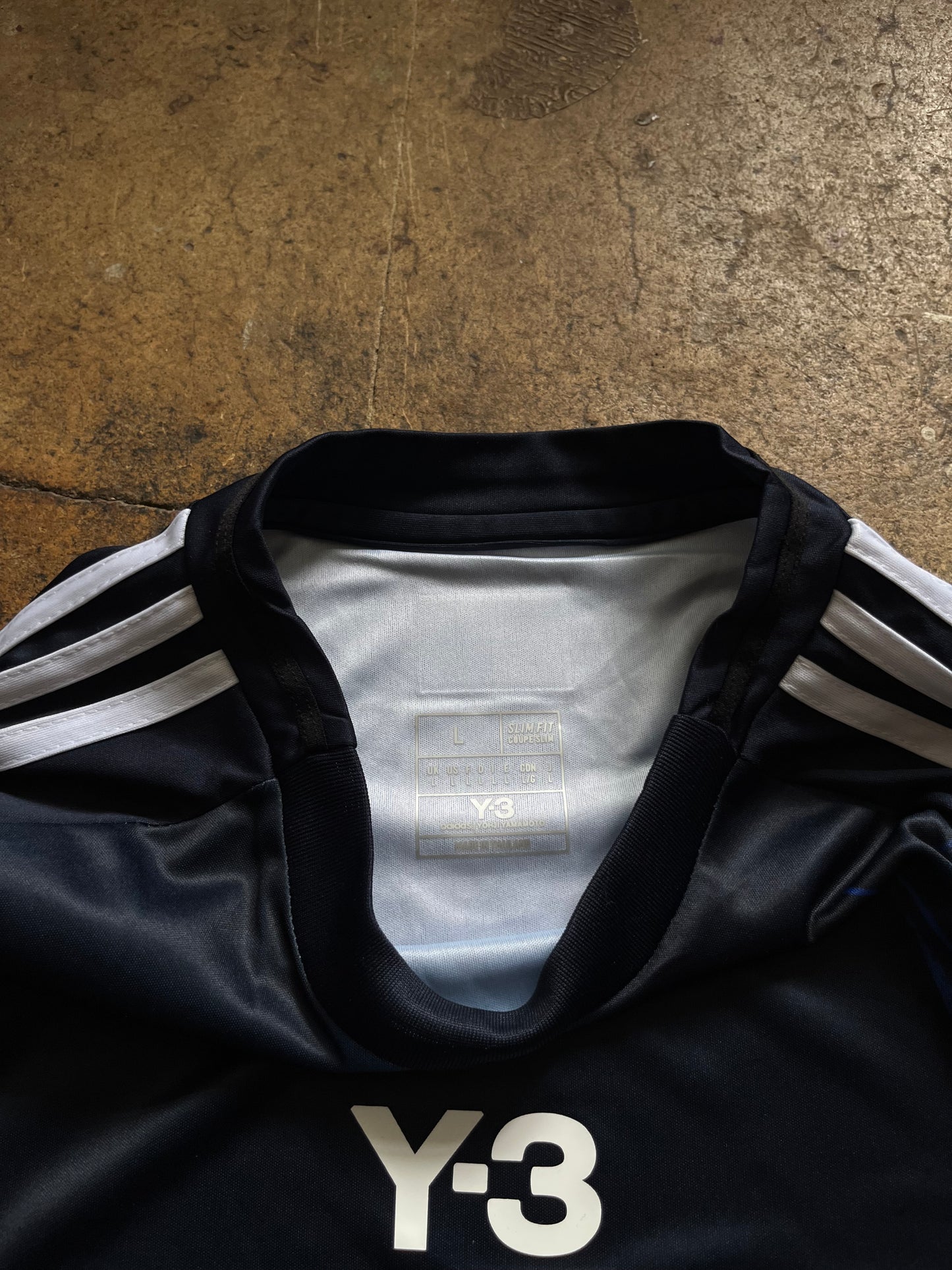 Adidas Y-3 Japan Rare Flames Football Jersey trikot Longsleeve