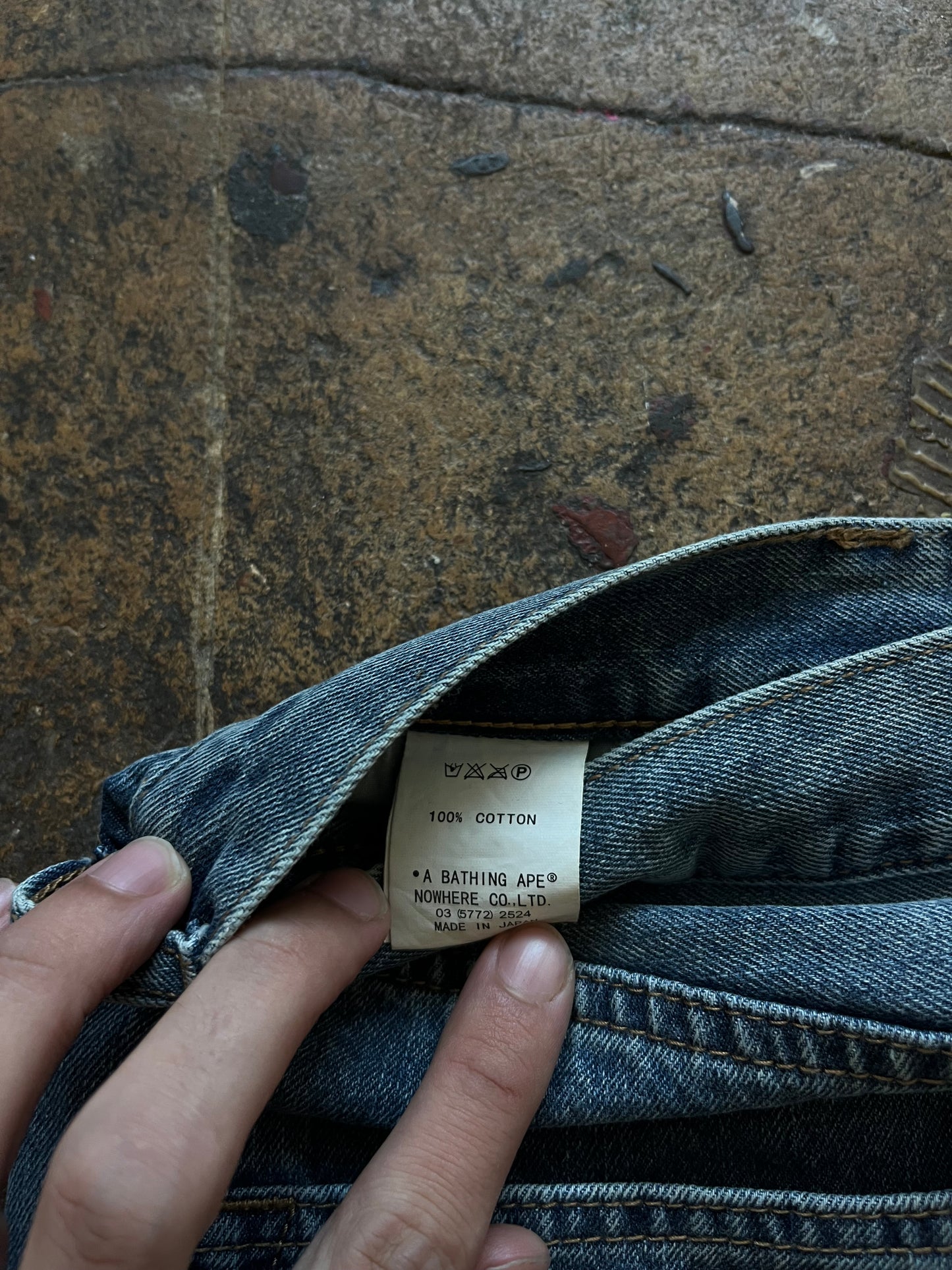 Bape Sta denim Jeans