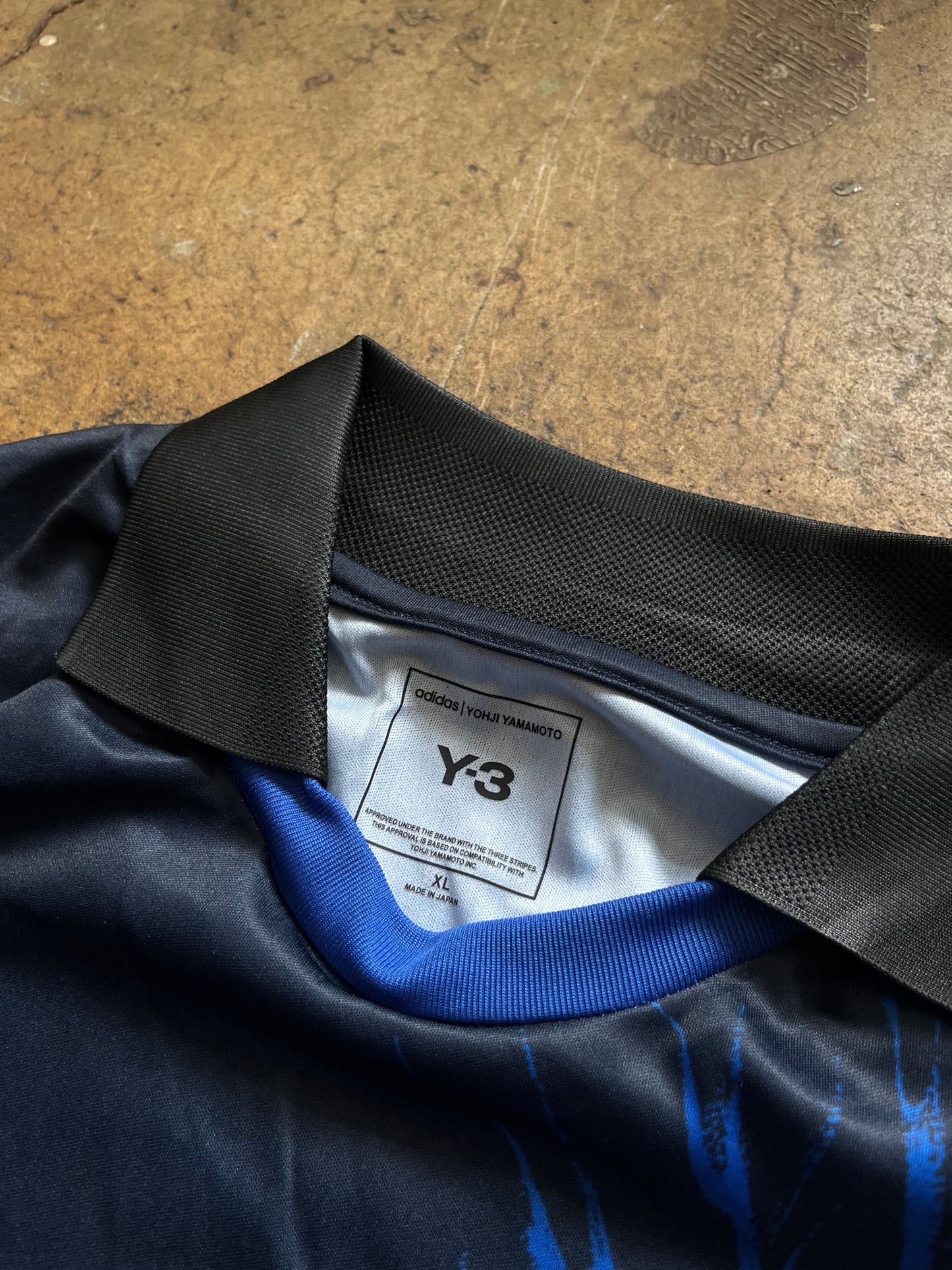 Adidas Y-3 Japan Flames RARE Football Jersey Longsleeve