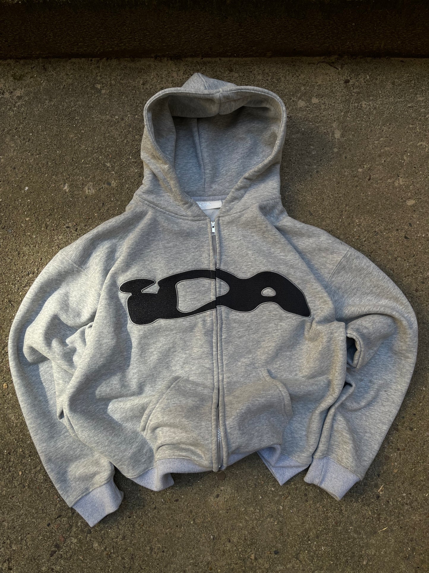 Ida oversized hoodie pullover gray