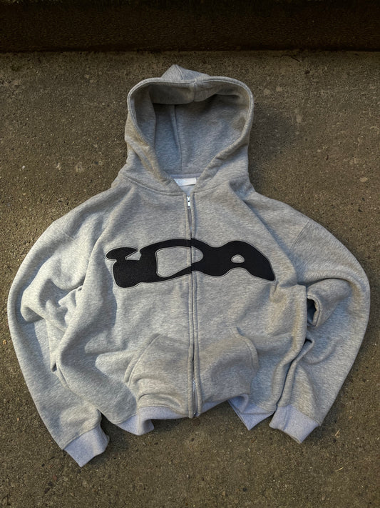 Ida oversized hoodie pullover gray