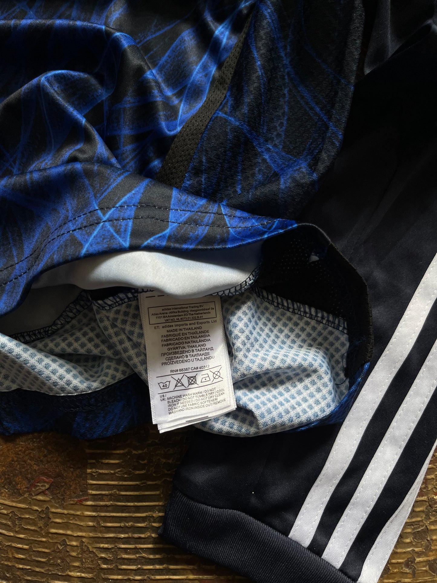 Adidas Y-3 Japan Rare Flames Football Jersey trikot Longsleeve